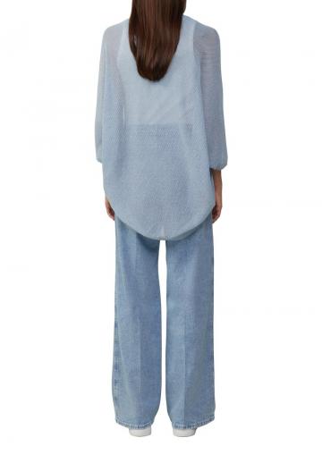 Длинный жилет