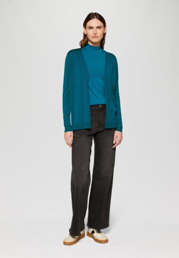 Длинный жилет