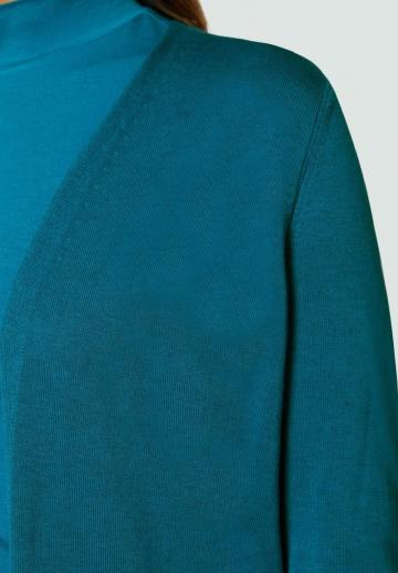 Длинный жилет