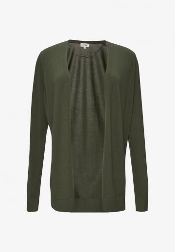 Длинный жилет