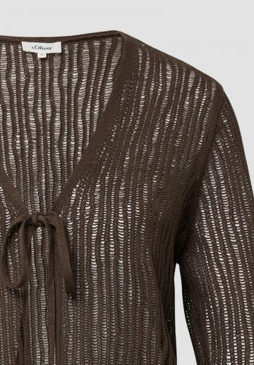 Вязаная кофта