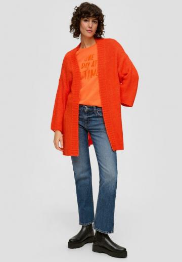 Длинный жилет