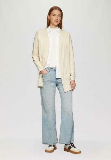 Длинный жилет