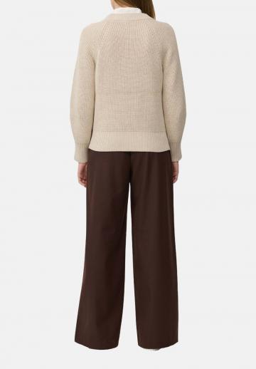 Длинный пуловер