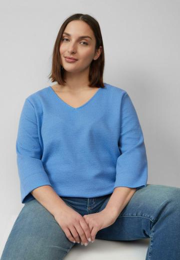 Пуловер с рукавом три четверти