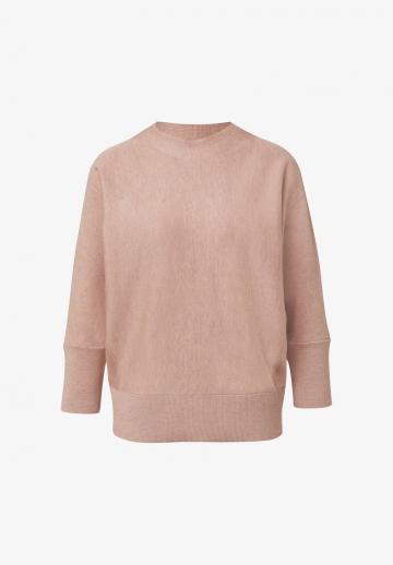 Пуловер с рукавом три четверти