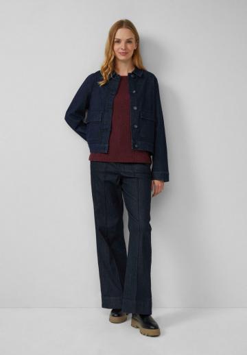 Пуловер с рукавом три четверти