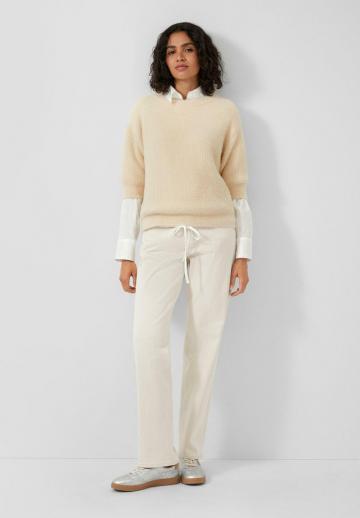 Пуловер с рукавом три четверти