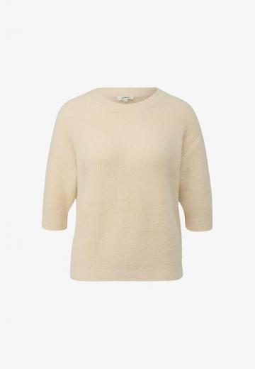 Пуловер с рукавом три четверти