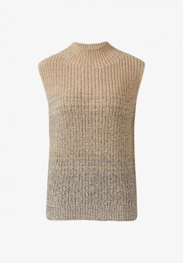 Пуловер без рукавов