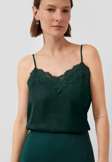 Топ на бретельках