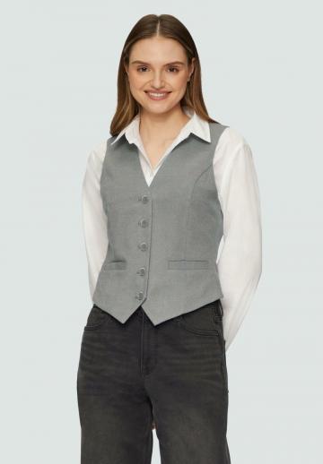 Джинсовая жилетка
