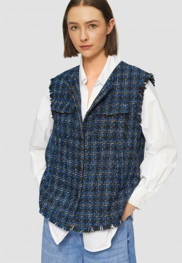Джинсовая жилетка