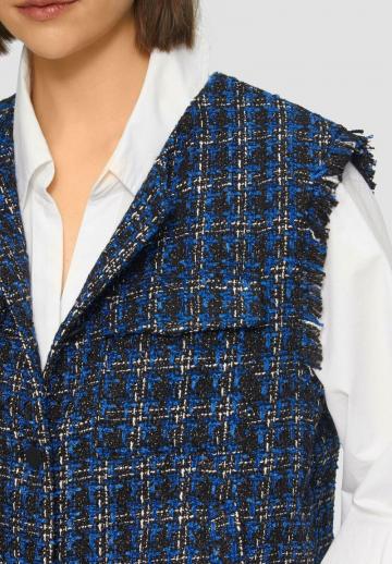 Джинсовая жилетка