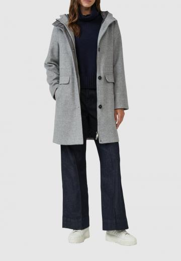 Шерстяное пальто