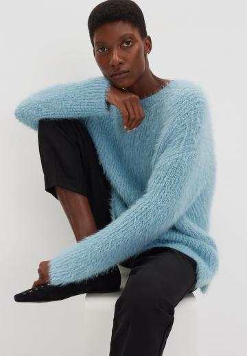 Длинный пуловер