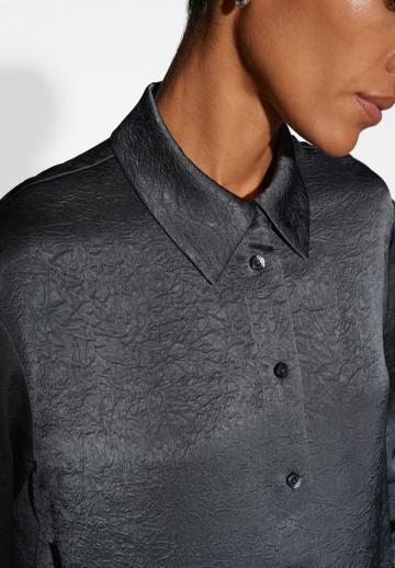 Атласная блузка