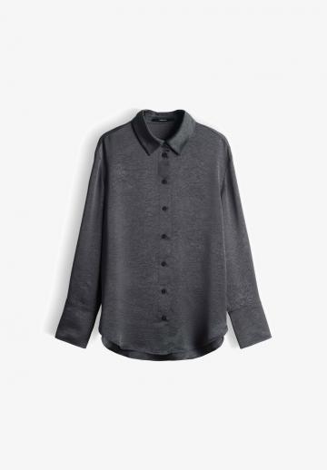 Атласная блузка