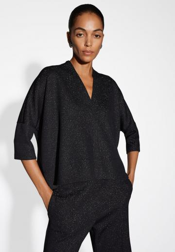 Пуловер с рукавом три четверти