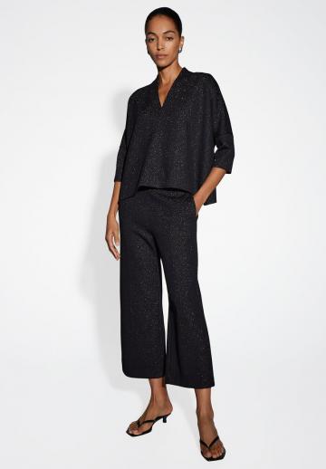 Пуловер с рукавом три четверти