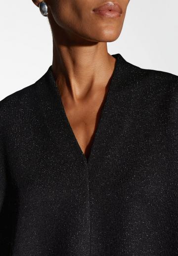 Пуловер с рукавом три четверти