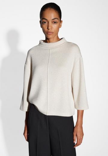 Пуловер с рукавом три четверти