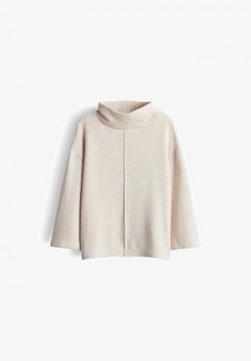 Пуловер с рукавом три четверти