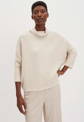 Пуловер с рукавом три четверти