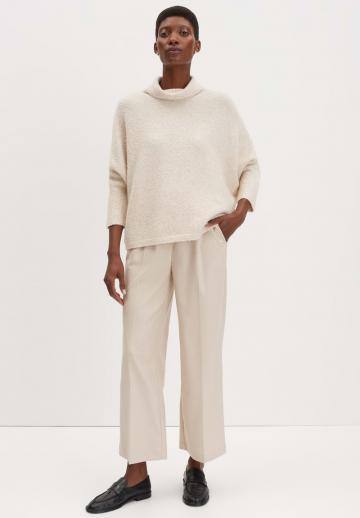 Пуловер с рукавом три четверти