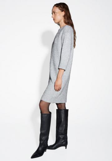 Вязаное платье