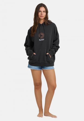 Пуловер с капюшоном