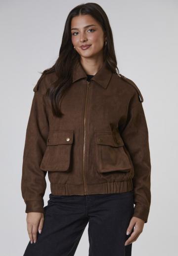 Куртка с накладнымит карманами