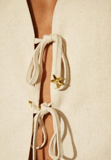 Джинсовая жилетка