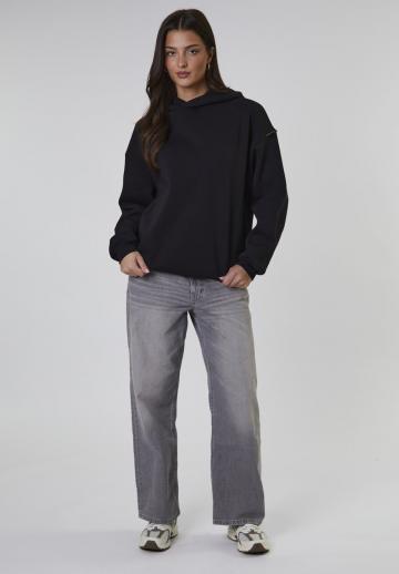 Пуловер с капюшоном