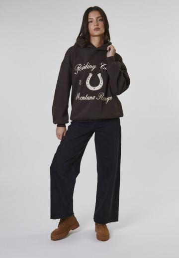 Пуловер с капюшоном