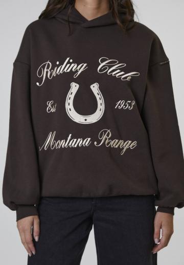 Пуловер с капюшоном