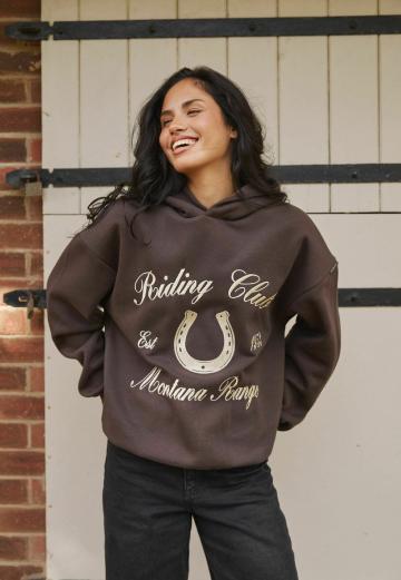 Пуловер с капюшоном