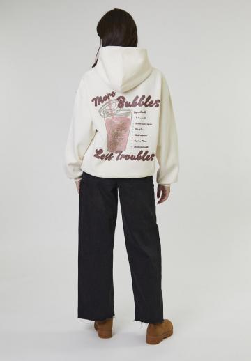 Пуловер с капюшоном