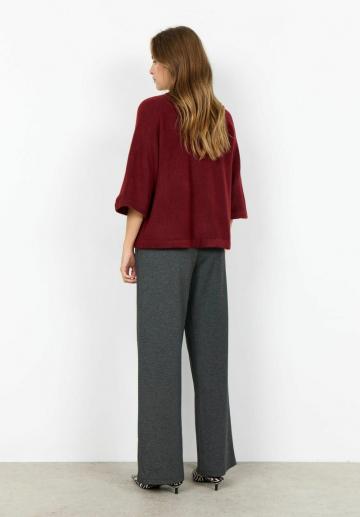 Пуловер с рукавом три четверти