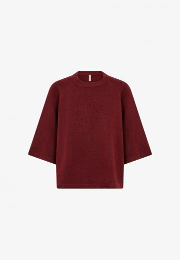 Пуловер с рукавом три четверти