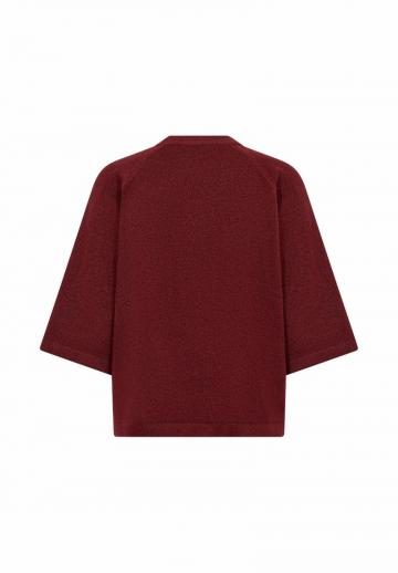 Пуловер с рукавом три четверти