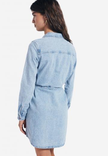 Джинсовое платье