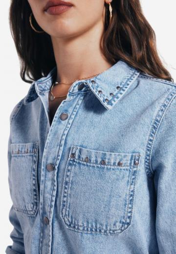 Джинсовое платье