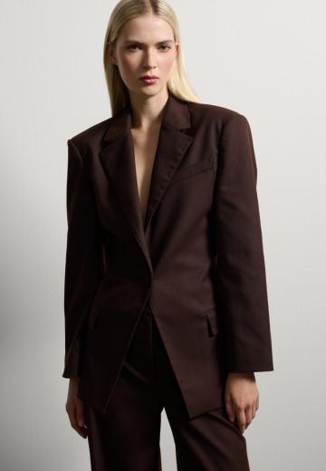 Длинный блейзер