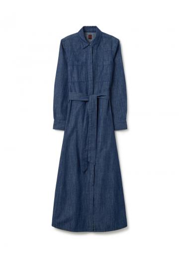 Джинсовое платье