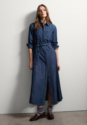 Джинсовое платье