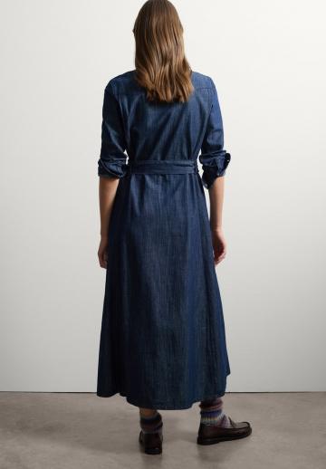 Джинсовое платье