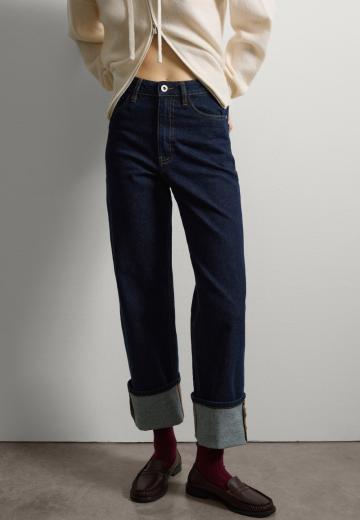 Короткие джинсы