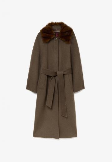 Шерстяное пальто