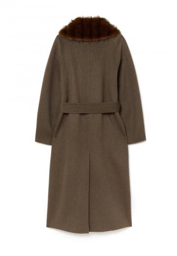Шерстяное пальто